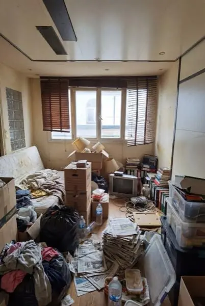 Avant débarras complet appartement